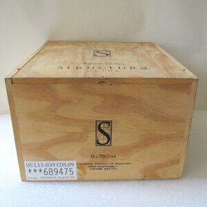 STRUCTURA WOODEN WINE CRATE